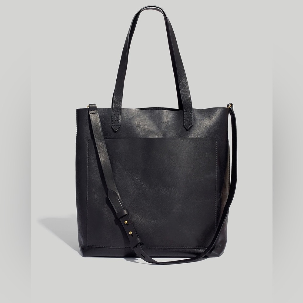 Madewell Medium Transport Tote Black